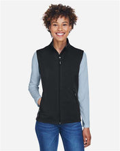 Load image into Gallery viewer, Black Fleece Vest