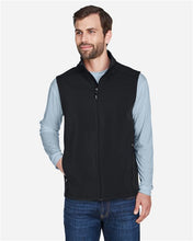 Load image into Gallery viewer, Black Fleece Vest