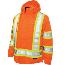 Load image into Gallery viewer, 5-in-1 Safety Jacket - Solid Orange