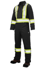Load image into Gallery viewer, Duck Insulated Safety Coverall- Black
