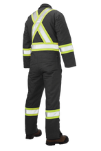 Load image into Gallery viewer, Duck Insulated Safety Coverall- Black