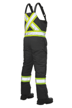 Load image into Gallery viewer, Duck Insulated Safety Bib Overall - Black