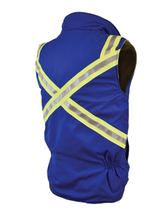 Load image into Gallery viewer, UltraSoft® 9 oz Insulated Vest By IFR Workwear Style 240- Royal Blue