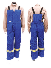 Load image into Gallery viewer, UltraSoft® 9 oz Insulated Bib Pants By IFR Workwear Style 225 - Royal Blue