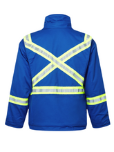 Load image into Gallery viewer, UltraSoft® 9 oz Insulated Bomber By IFR Workwear Style 216 - Royal