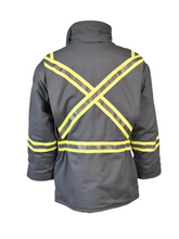 Load image into Gallery viewer, UltraSoft® 9 oz Insulated Parka By IFR Workwear Style 215 - Grey
