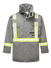 Load image into Gallery viewer, UltraSoft® 9 oz Insulated Parka By IFR Workwear Style 215 - Grey