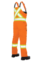 Load image into Gallery viewer, Duck Insulated Safety Bib Overall - Orange