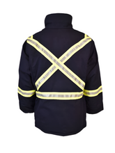 Load image into Gallery viewer, UltraSoft® 9 oz Insulated Parka By IFR Workwear Style 215 - Navy