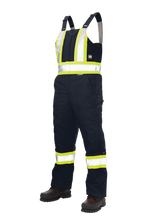 Load image into Gallery viewer, Duck Insulated Safety Bib Overall - Navy