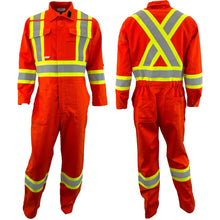 Load image into Gallery viewer, Atlas Guardian® FR/AR 4 Inch Mining Coveralls - Orange