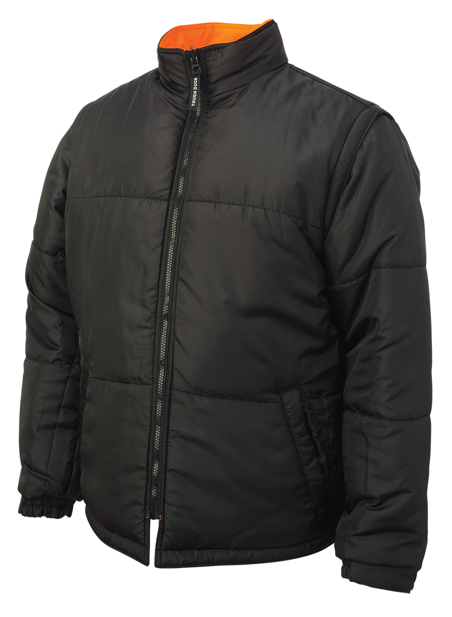 5-in-1 Safety Jacket - Fluorescent Orange – Edmonton Workwear