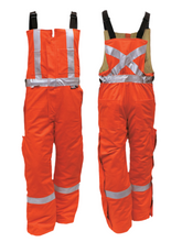 Load image into Gallery viewer, UltraSoft® 9 oz Insulated Bib Pants By IFR Workwear Style 525 - Orange