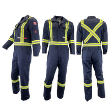 Load image into Gallery viewer, Atlas Guardian® FR/AR Mens Coveralls - Navy