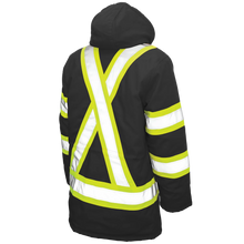 Load image into Gallery viewer, Duck Safety Parka - Black