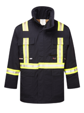 Load image into Gallery viewer, UltraSoft® 9 oz Insulated Parka By IFR Workwear Style 215 - Navy