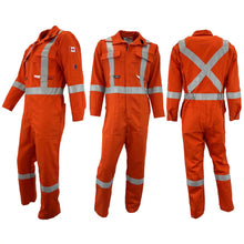 Load image into Gallery viewer, Atlas Guardian® FR/AR Mens Coveralls 2” - Orange