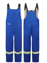 Load image into Gallery viewer, UltraSoft® 9 oz Insulated Bib Pants By IFR Workwear Style 225 - Royal Blue