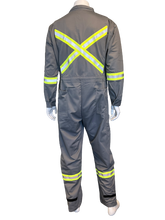 Load image into Gallery viewer, Alsco UltraSoft® FR/AR Coverall 9oz - Grey