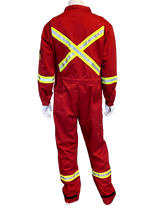 Load image into Gallery viewer, Alsco UltraSoft® FR/AR Coverall 9oz - Red