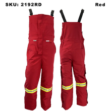 Load image into Gallery viewer, Atlas Guardian® FR/AR Winter Bibs - Red