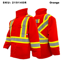 Load image into Gallery viewer, Atlas Guardian® FR/AR Insulated Parka 4” - Orange