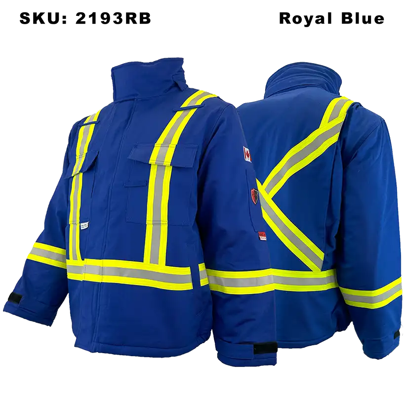 Atlas Guardian® FR/AR Bomber Jacket Royal Edmonton Workwear