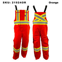 Load image into Gallery viewer, Atlas Guardian® FR/AR Winter Bibs 4” - Orange