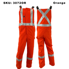 Load image into Gallery viewer, Atlas Guardian® FR/AR Bibs 2” - Orange