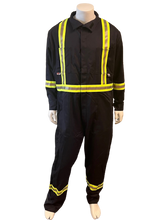Load image into Gallery viewer, Alsco UltraSoft® FR/AR CSA Coverall 9oz - Navy