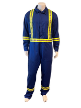 Load image into Gallery viewer, Alsco UltraSoft® FR/AR CSA Coverall 9oz - Royal Blue