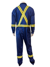 Load image into Gallery viewer, Alsco UltraSoft® FR/AR CSA Coverall 9oz - Royal Blue