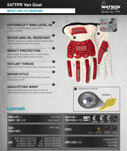Load image into Gallery viewer, 547TPR Van Goat Unlined Watson Gloves