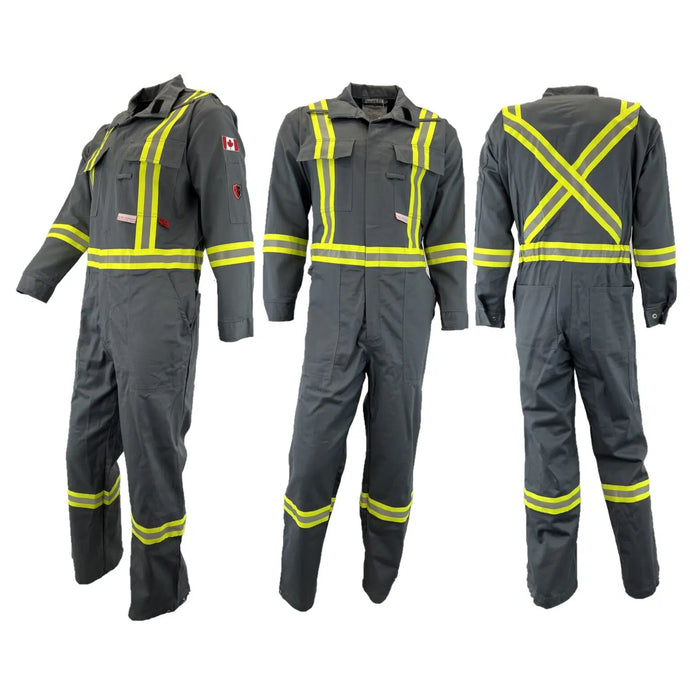 Atlas Guardian® FR/AR Mens Coveralls - Grey