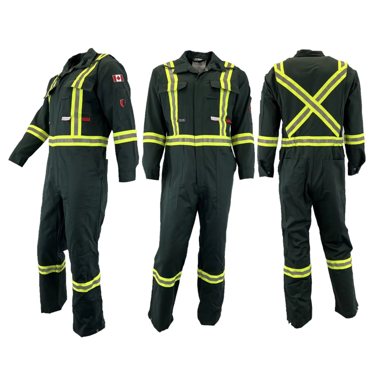 Atlas Guardian® FR/AR Mens Coveralls - Green – Edmonton Workwear