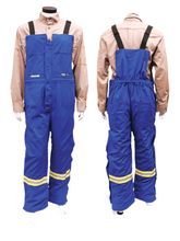 Load image into Gallery viewer, UltraSoft® 9 oz Insulated Bib Pants By IFR Workwear Style 225 - Royal Blue
