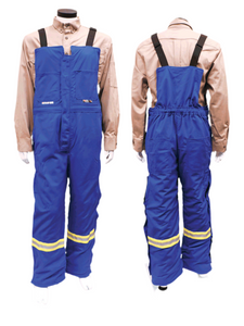 UltraSoft® 9 oz Insulated Bib Pants By IFR Workwear Style 225 - Royal Blue