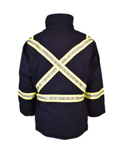 Load image into Gallery viewer, UltraSoft® 9 oz Insulated Parka By IFR Workwear Style 215 - Navy
