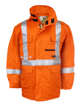 Load image into Gallery viewer, UltraSoft® 9 oz Insulated Parka By IFR Workwear Style 515 - Orange
