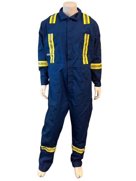 Alsco Nomex FR/AR Coverall 6oz - Royal Blue – Edmonton Workwear