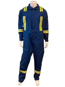 Alsco Nomex FR/AR Coverall 6oz - Royal Blue – Edmonton Workwear