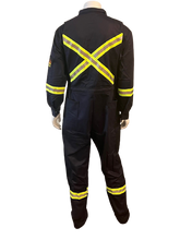 Load image into Gallery viewer, Alsco UltraSoft® FR/AR Coverall 9oz - Navy
