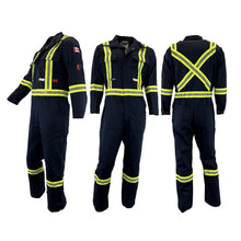Load image into Gallery viewer, Atlas Guardian® FR/AR Mens Coveralls - Black
