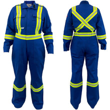 Load image into Gallery viewer, Atlas Guardian® FR/AR Women’s Coveralls - Royal Blue

