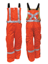 Load image into Gallery viewer, UltraSoft® 9 oz Insulated Bib Pants By IFR Workwear Style 525 - Orange
