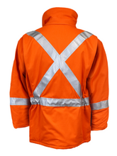 Load image into Gallery viewer, UltraSoft® 9 oz Insulated Parka By IFR Workwear Style 515 - Orange
