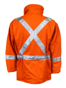 UltraSoft® 9 oz Insulated Parka By IFR Workwear Style 515 - Orange