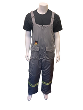 Load image into Gallery viewer, Alsco UltraSoft® FR/AR Insulated Winter Bib Pant - Grey
