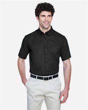 Load image into Gallery viewer, Black Dress Shirt Short Sleeves
