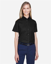 Load image into Gallery viewer, Black Dress Shirt Short Sleeves
